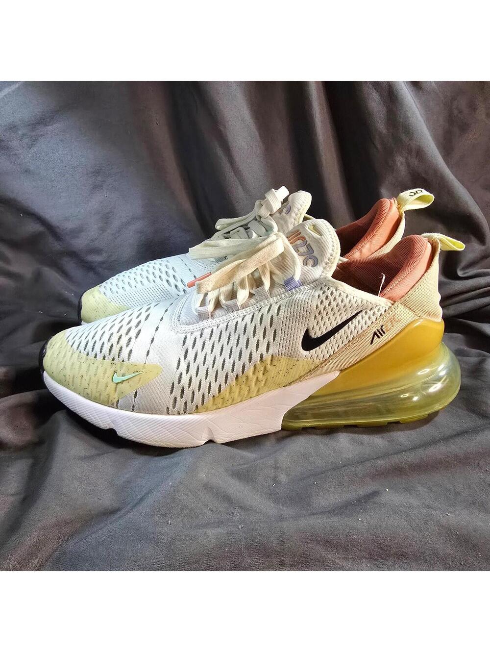 Nike Air Max 270 White Sanddrift 2022 DQ7642-100 Shoes Men's Size 11